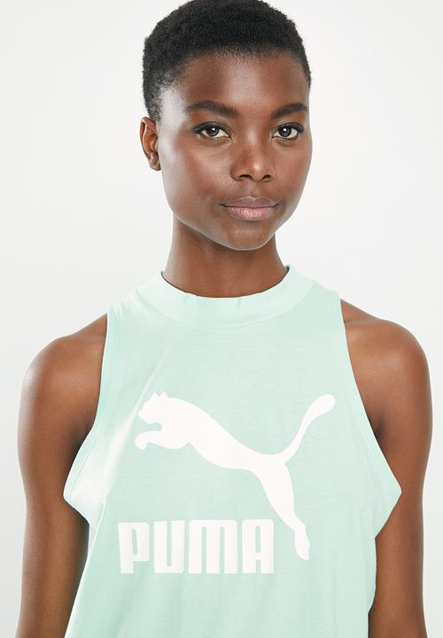 PUMA - Classics logo tank - blue
