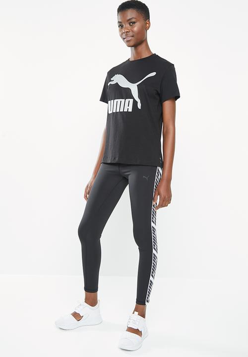 PUMA - Classics logo tee - black