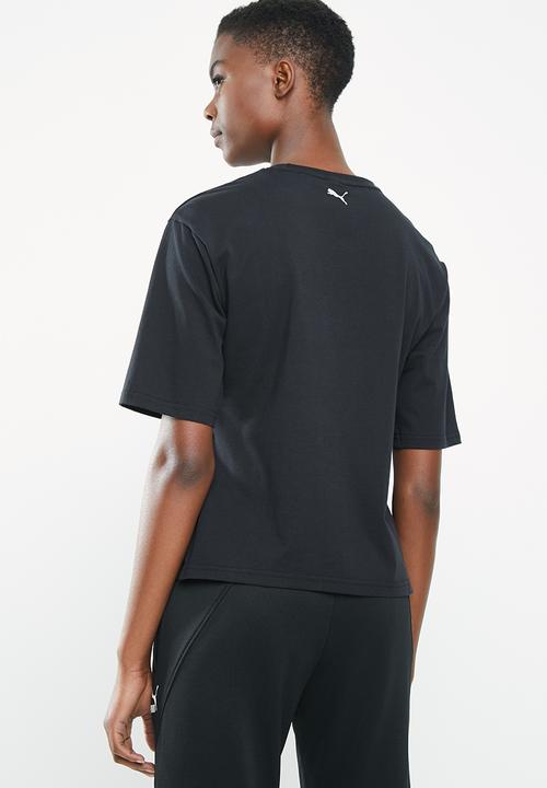 PUMA - Tz tee cotton - black