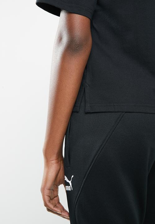 PUMA - Tz tee cotton - black