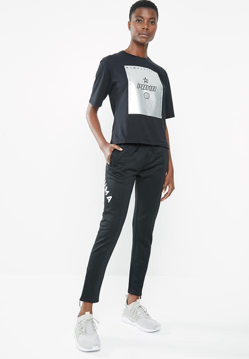PUMA - Tz tee cotton - black