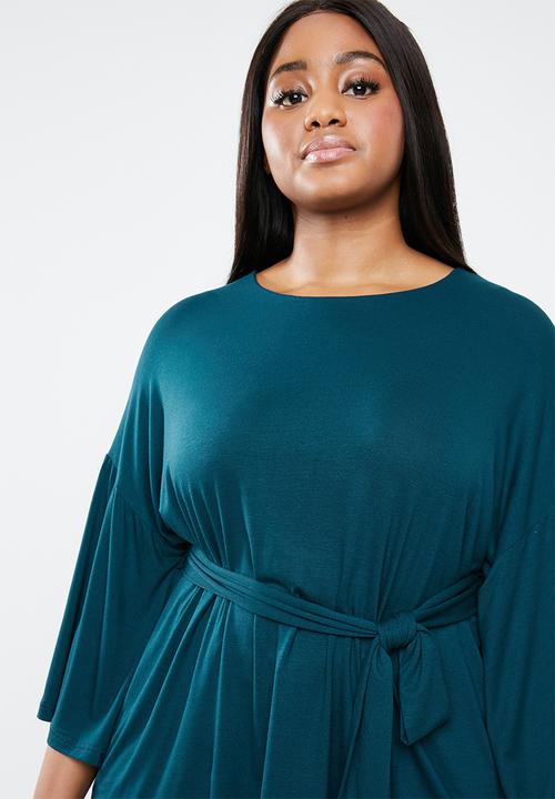 Superbalist - Belted tee - teal