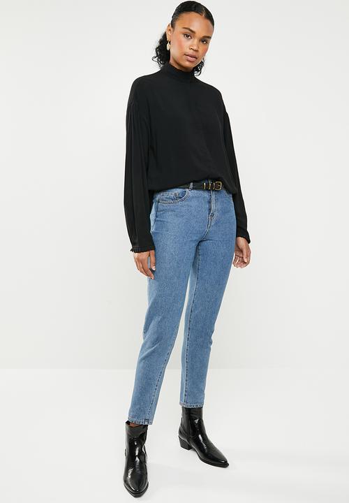Superbalist - Pie crust shirt - black
