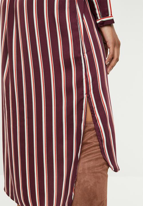 Vero Moda - Katlyn dress - burgundy