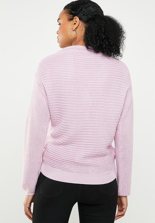 STYLE REPUBLIC - Chunky wrap jersey - purple