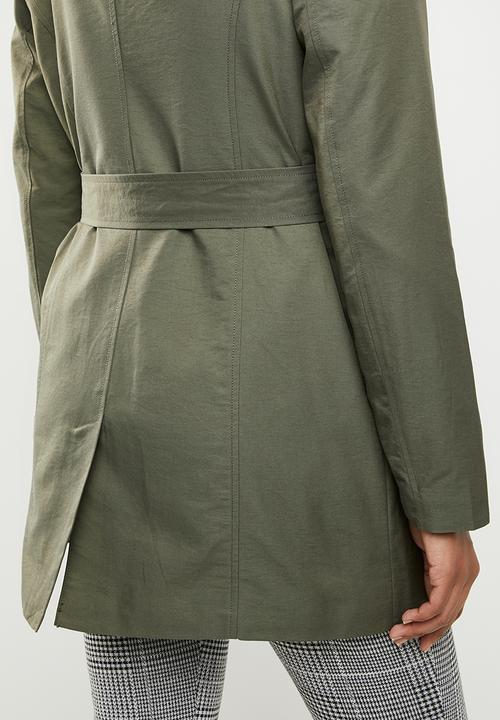 ONLY - Laura trench coat - green