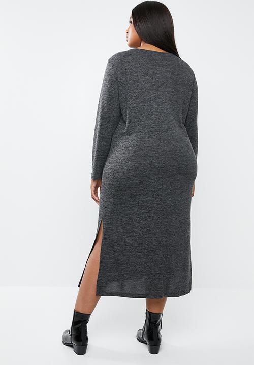 Superbalist - Longer length jersey dress - grey