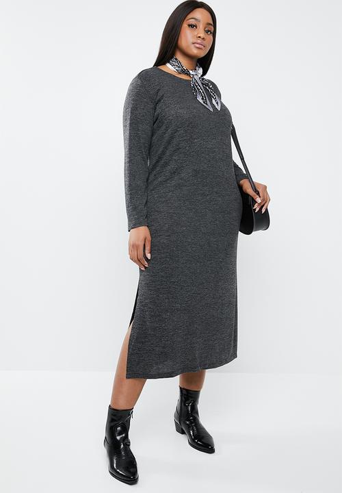Superbalist - Longer length jersey dress - grey