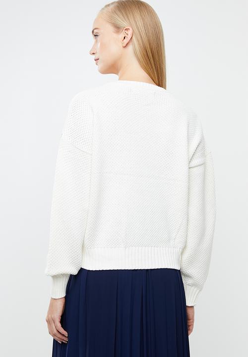 Vero Moda - Ocean V-neck colour block jersey - multi