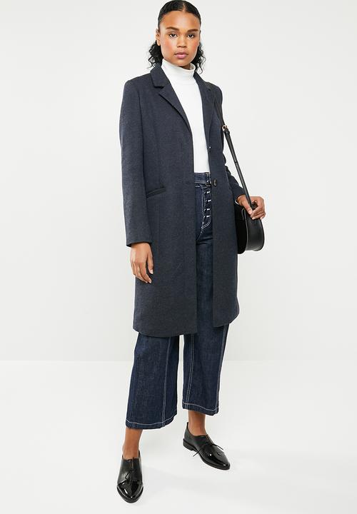ONLY - Lisa long coat - navy