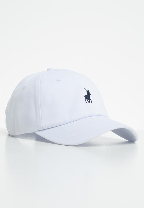 POLO - Mens parker classic peak - white