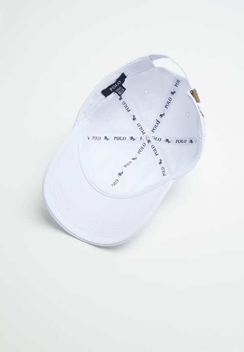 POLO - Mens parker classic peak - white