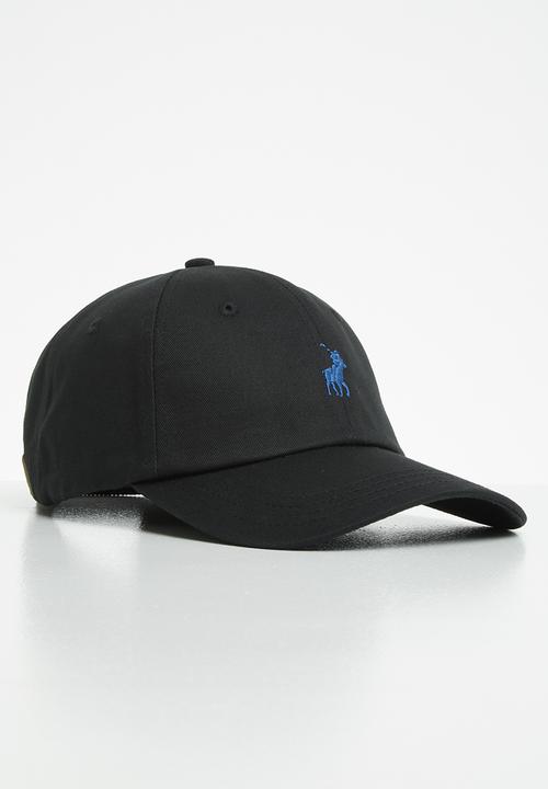 POLO - Mens parker classic peak - black