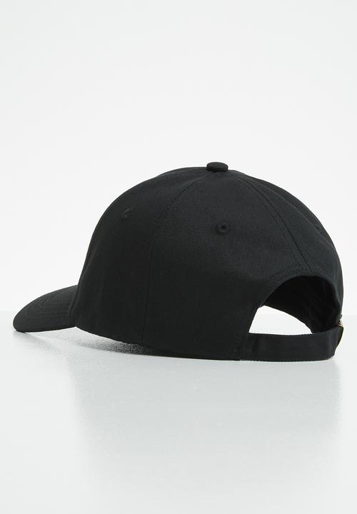 POLO - Mens parker classic peak - black