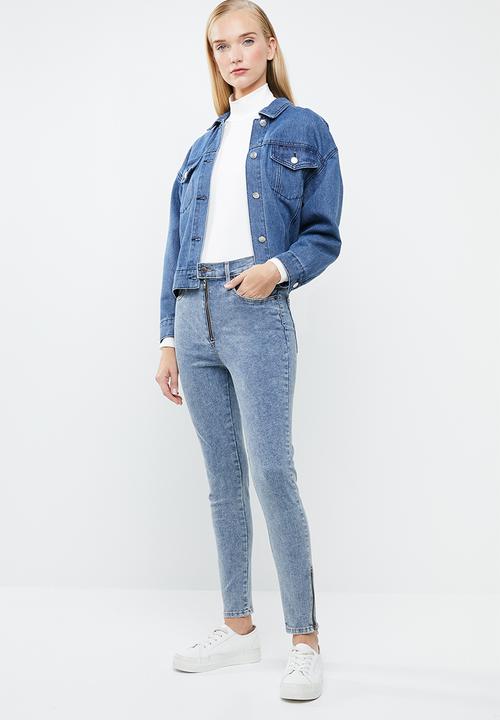 Levi’s® - Moto ankle jeans - blue