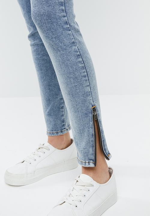 Levi’s® - Moto ankle jeans - blue