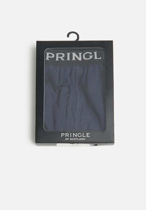 Pringle of Scotland - Simon knitted boxers - navy