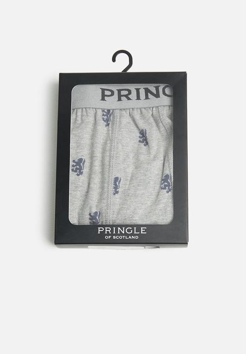 Pringle of Scotland - Leonardo boxers - grey