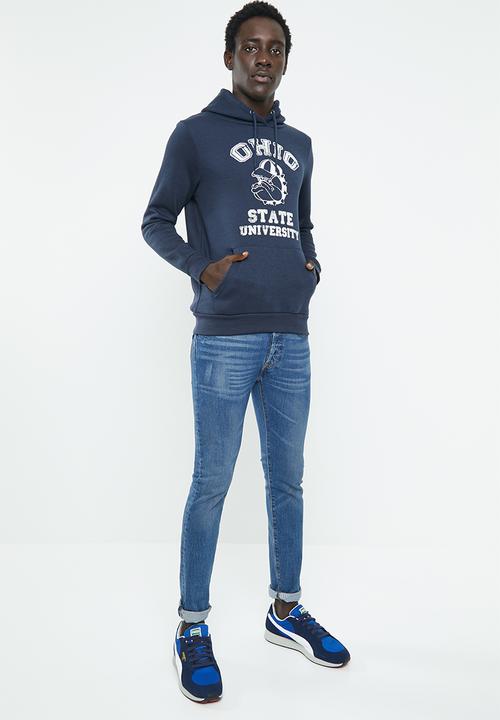 Brave Soul - Ohio hoodie - navy