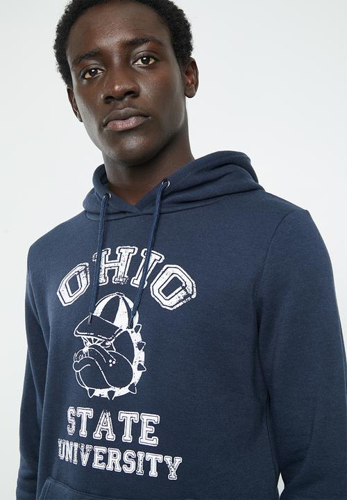 Brave Soul - Ohio hoodie - navy