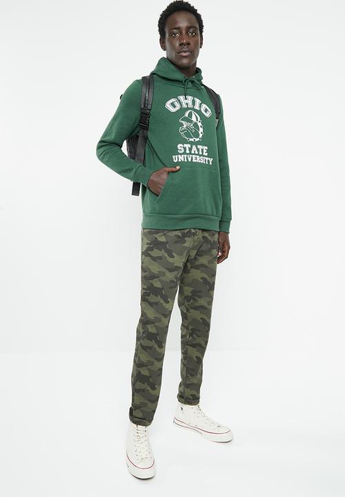 Brave Soul - Ohio hoodie - green