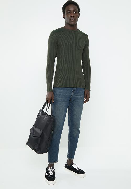 Brave Soul - Marvel crew neck sweater - khaki