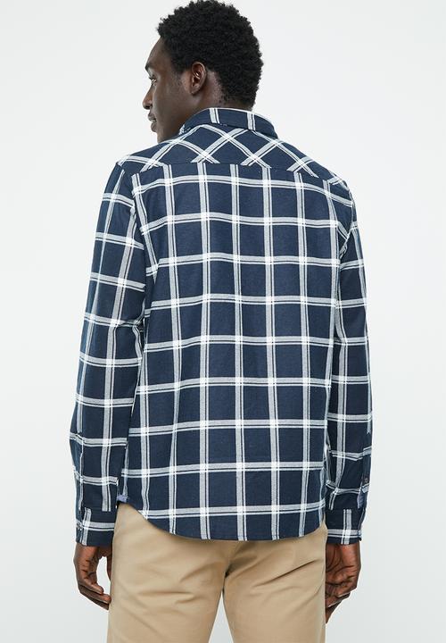 Brave Soul - Mendell shirt - navy