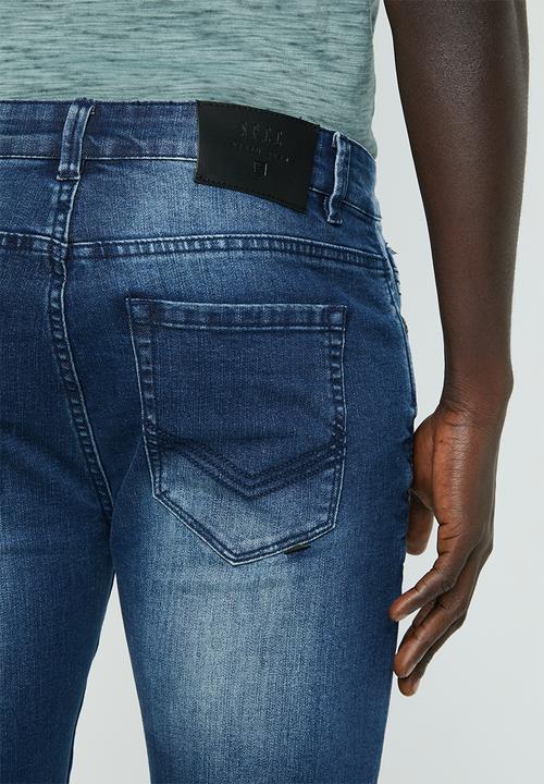 S.P.C.C - Feather signature jeans - blue