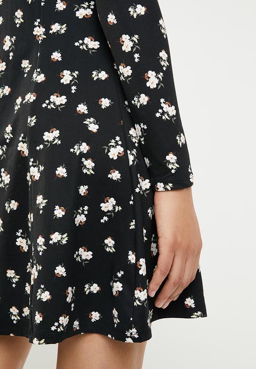 New Look - Betsy button down dress - black