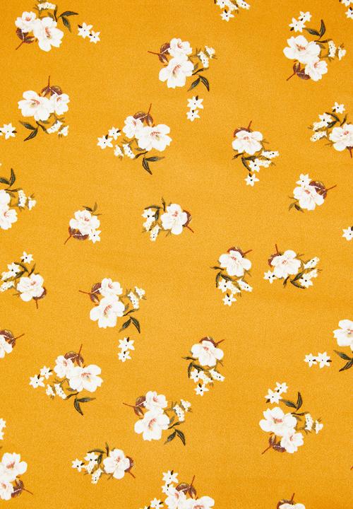 New Look - Betsy button down dress - yellow
