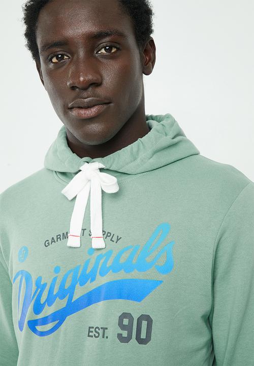 Jack & Jones - Summertime sweat hoodie - green