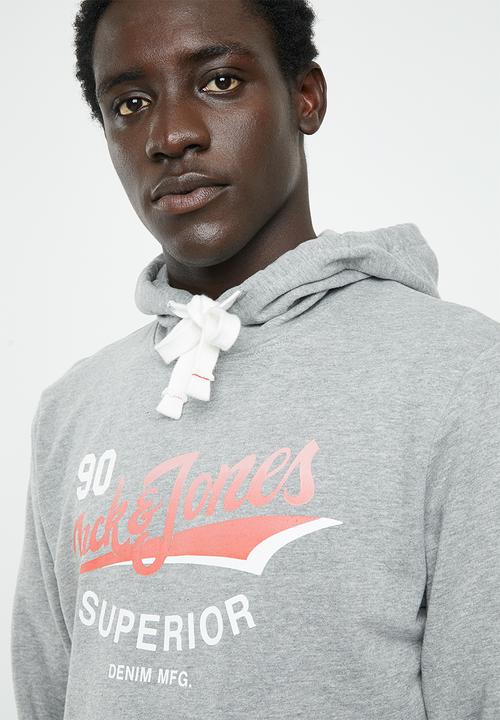 Jack & Jones - Summertime sweat hoodie - grey 