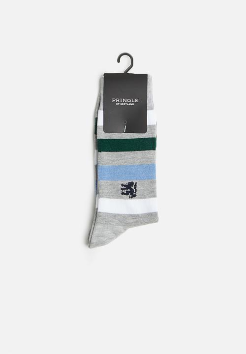 Pringle of Scotland - Sid stripe socks - multi