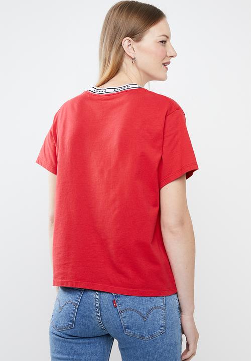 Levi’s® - Varsity tee - lychee red