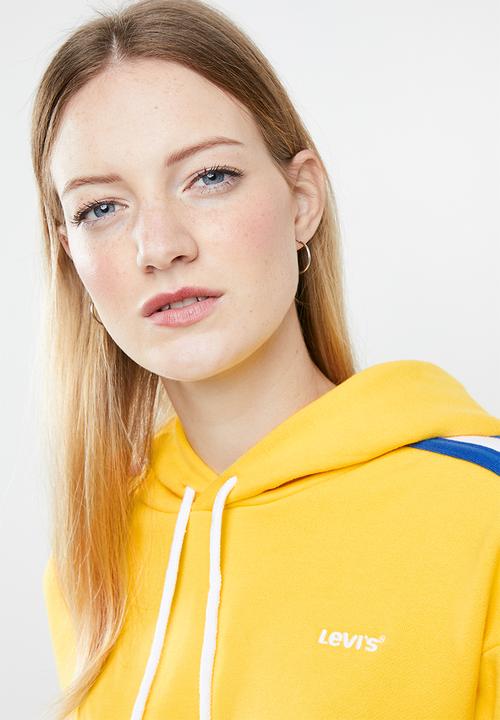 Levi’s® - Sport short hoodie - yellow 