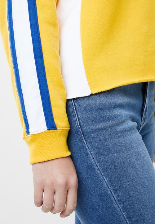 Levi’s® - Sport short hoodie - yellow 