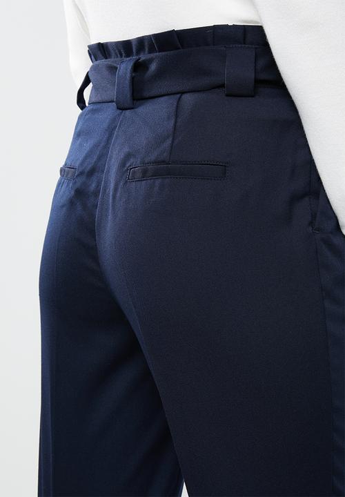 Vero Moda - Delfina highwaisted ankle pants - navy