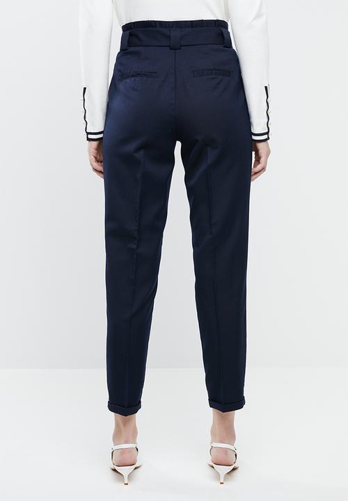 Vero Moda - Delfina highwaisted ankle pants - navy