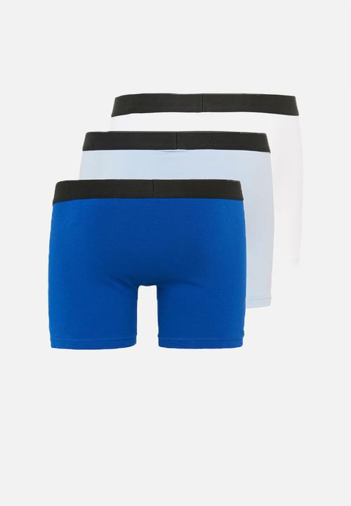 G-STAR - 3 Pack tach trunks - blue & white