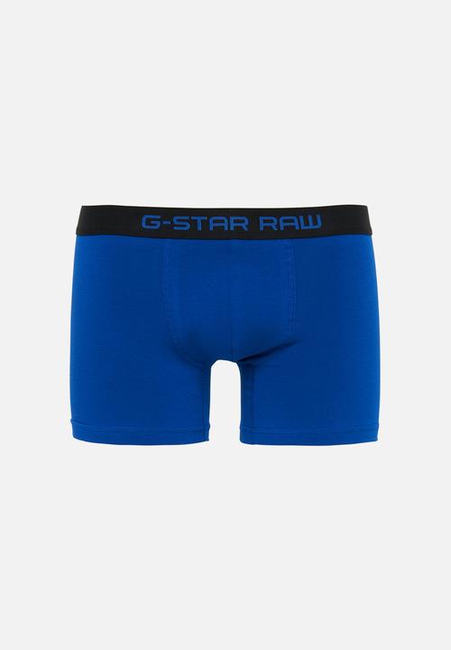 G-STAR - 3 Pack tach trunks - blue & white
