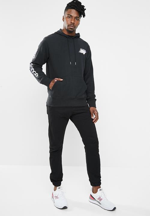 New Balance  - Essentials 90's hoodie- black