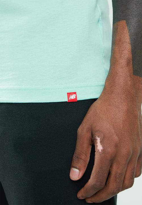 New Balance  - Essentials 90s classic lock tee - blue