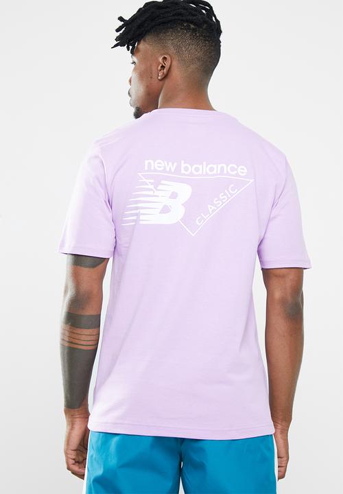 New Balance  - Essentials 90s classic lock tee - purple