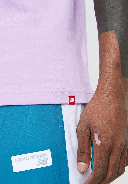 New Balance  - Essentials 90s classic lock tee - purple