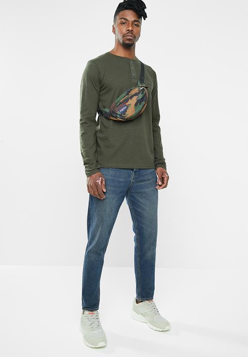 Brave Soul - Herrer tee - khaki