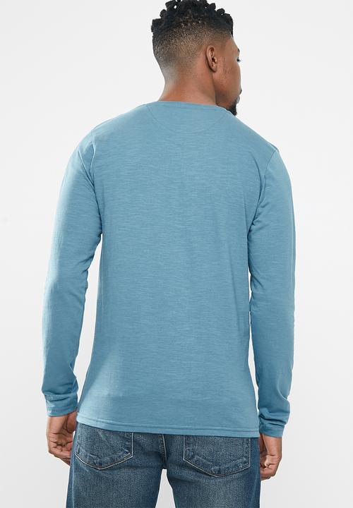 Brave Soul - Herrer tee - blue