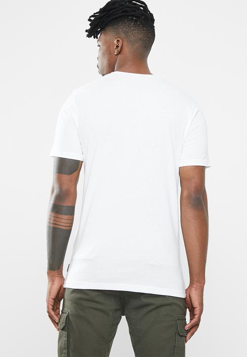 Only & Sons - Gabriel short sleeve tee - white