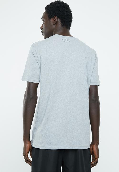 Under Armour - UA big logo short sleeve tee - grey 