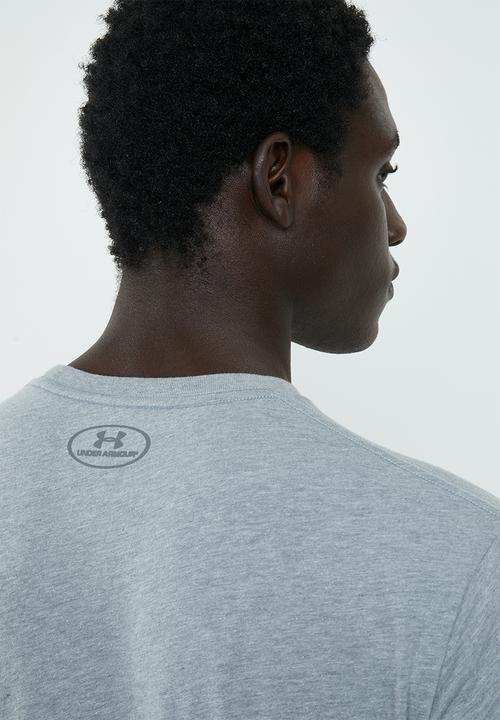 Under Armour - UA big logo short sleeve tee - grey 