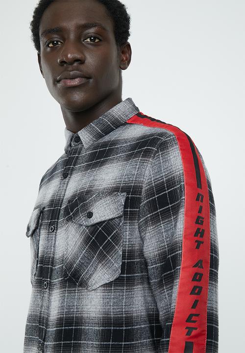Night Addict - Zeld check shirt - multi